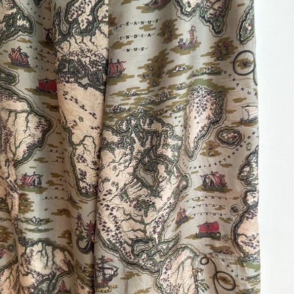 Burning touch silk wide leg pant - Picture 3 of 5